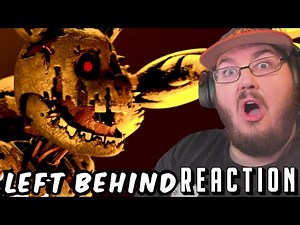 [SFM FNAF] Left Behind - Song by DAGames (Animation By PixelCaptain132) REACTION!!!