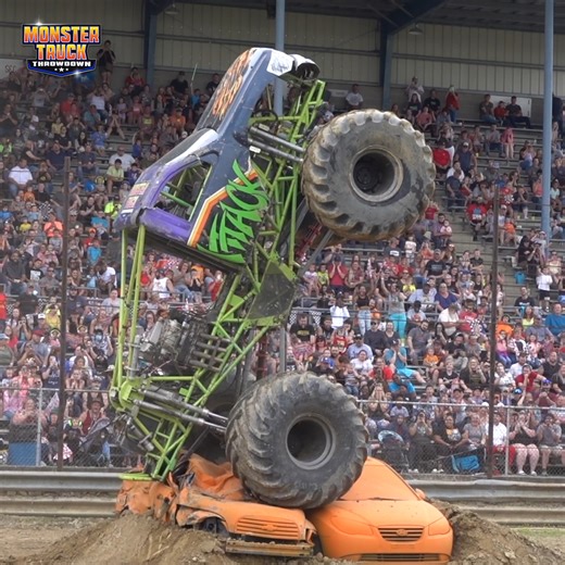 32K views · 1.7K reactions | Best Trick Tuesday - #BestTrickTuesday comes from 2022 in Ohio as hometown hero Dave Rappach rises to the occasion behind the wheel of Rap Attack executing two perfect walking wheelies to take the victory infant of friends and family! #monstertruck #monstertrucks #monstertruckthrowdown #teamthrowdown #monstertruckshow #monsterjam #besttrick #monstertruckvideo | Monster Truck Throwdown | Facebook
