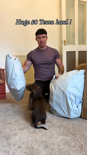 Another HUGE Temu haul 😆 Code: dzj5976 for £0 🎁 🔗 in bio. (Only for new app users with qualifying orders. T&Cs apply. Minimum order amount applies）#fy #dachshund #temu #pet | dougiesdashcam