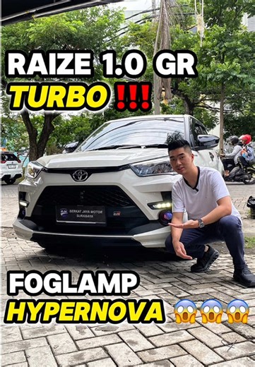 RAIZE 1.0 GR TURBO: FOGLAMP HYPERNOVA Features