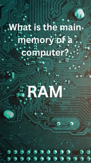 What Is Main Memory? Explained in 15 Seconds!