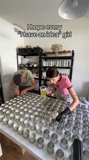 MOODS Amsterdam | Realistic Candles & Workshops on Instagram: "From day one of Moods being created 🤍 I might have been a bit silent over here because I am working on quite a big project, as you can see from how many candles are on the table. I will get back to you with a series a videos where I explain everything 🥰🤍 #candlereels #candlemaking #smallbusiness #entrepreneur #smallbusinesssupport"