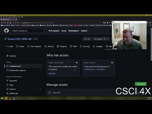 Collaboration with Github for Class Projects