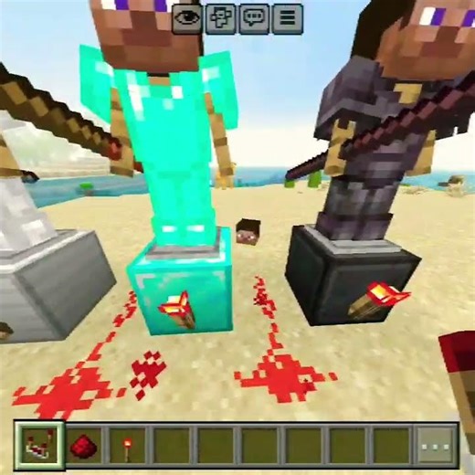 🕺 Minecraft Dancing Armour 😱#viral #shorts