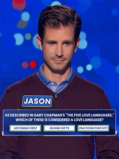 Who’s up to date on love languages? 😎 #Switch, weekends at 1p on YouTubeTV Hulu Live TV! #trivia #gameshows