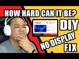 How to fix a BROKEN TV: ACE 808 32" LED TV | Backlight Problem Fix (common backlight issue)