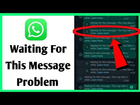 How To Read Waiting Messages In WhatsApp | WhatsApp Waiting For This Message Problem