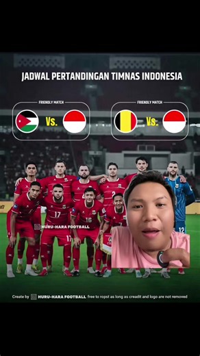 Jadwal Timnas Indonesia FIFA Matchday November 2026