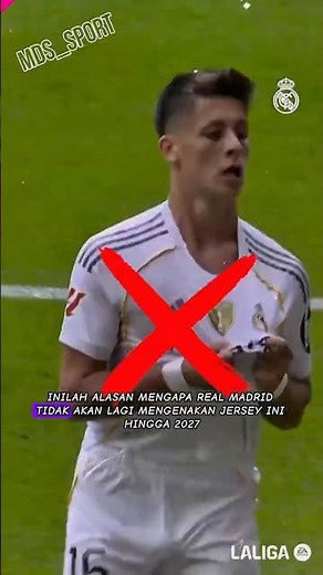 This is the reason Real Madrid will not wear this jersey again until 2027.😳🥲