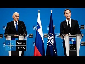 NATO Secretary General with the Prime Minister of Slovenia 🇸🇮 Janez Janša, 14 SEP 2026