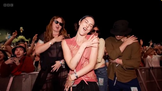 Gracie Abrams makes surprise appearance during Charli XCX's Glastonbury set