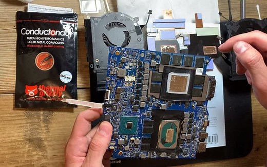 外星人笔记本M15R2拆机教程Alienware m15 r2 第二部分装机