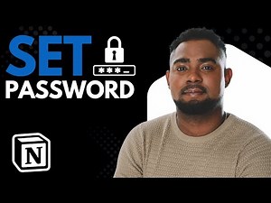 How to Set a Password for Your Notion Account | Secure Login