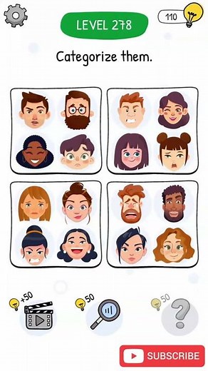 Who is Level 278 Categorize them Walkthrough