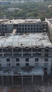 The TIMS at Sanath Nagar, Hyderabad, is rapidly taking shape to provide advanced healthcare services. Spread across 14 acres, this 1000-bed super-speciality hospital will incorporate world-class facilities. In the video, you can witness the hospital's current construction progress. #TIMS #hospital #healthcare #Hyderabad #MedicalInfrastructure #meghaengineering | Megha Engineering and Infrastructures Ltd