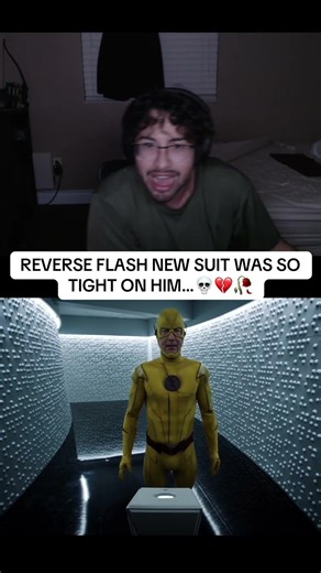 The cw couldn’t afford to make another reverse flash suit just for tom cavanaugh says a lot🥀💔