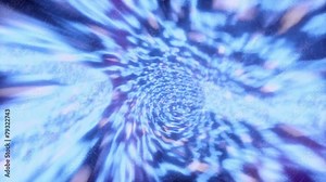 Wormhole flight through space warp speed dimension