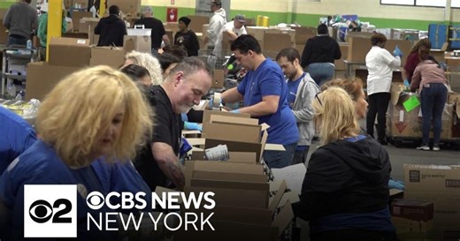 Community FoodBank of New Jersey depends on volunteers to help those in need