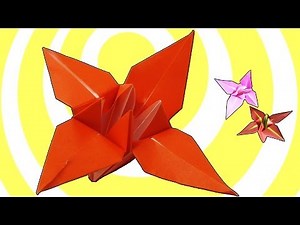 Origami Flower Lily / Iris Instructions [HD]