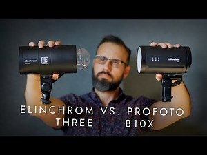 Elinchrom THREE vs Profoto B10X: The Ultimate 250ws Battery Powered Monolight Showdown!
