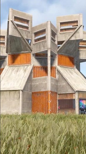 I Built the *Strongest* Solo/Duo Rust Base (Pc & Console) #rustbase #rust #crust #rustgame