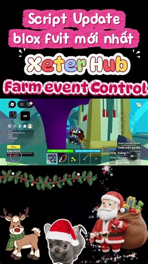 Script cày event control mới nhất new Update #bloxfruits #fullscript `#roblox #scripting #xh