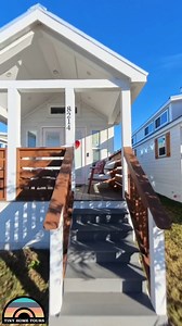 345K views · 8.6K reactions | Check out This Tiny Home? Could You Live in 399 Sq Ft? Manufacturer/Model: Clayton Seabreeze Community: Village Farm Austin | Tiny Home Tours | Facebook