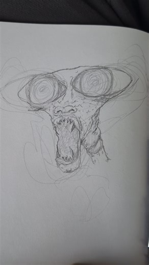 I draw the weirdest things.. #creatureart #sketching #conceptart #drawing #draweveryday #artist