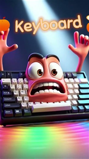 Goofy Computer Mouse Character | Pixar-Style Desk Buddy Art