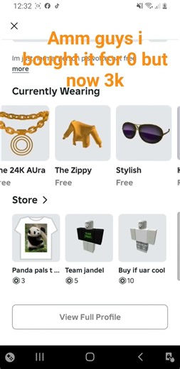 guys this is instal lucky in the roblox I bought it for 0 but now its 3k #foryou #roblox #limited