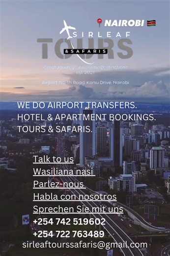 SIRLEAF TOURS & SAFARIS on TikTok