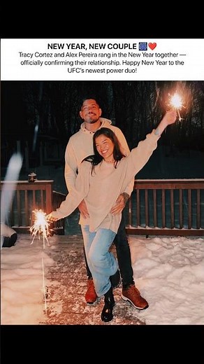 IT’S OFFICIAL! Alex Pereira & Tracy Cortez Confirm Relationship ❤️