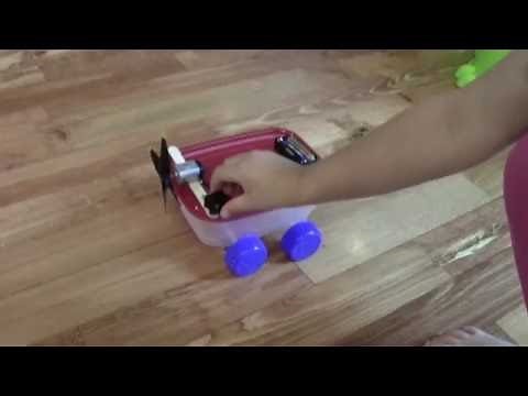 Homemade Propeller Car