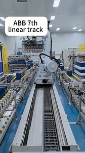 ABB Robot Travel Floor Track | High-Strength Steel Rail System #robotrail #gantrytrack #floorrail | MICCLAN-linear-motion