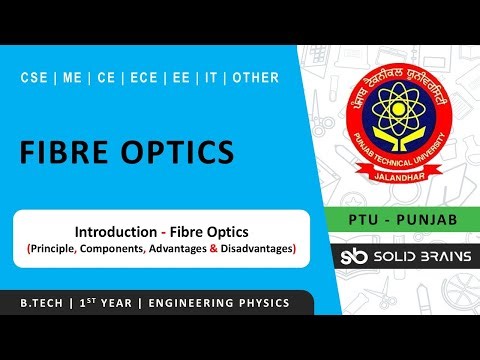 Fibre Optics | Lec 1 | Engineering Physics | B.Tech | PTU | CGCU