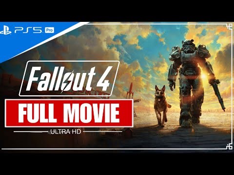 Fallout 4 All Cutscenes (Game Movie) Full Story Mode 4K 60 FPS