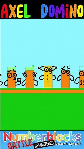 #Numberblocks Battle Remastered S1 Ep1: Platform Tower PREVIEW #shorts