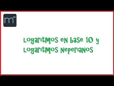 Logaritmos en base 10 y logaritmos neperianos, Curso de logaritmos