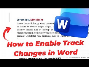 How to Enable Track Changes in Word