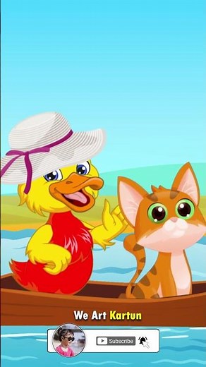 Duck swimming swimming #funny children's song #chicken song