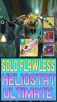 Solo Flawless Ultimate Heliostat Exotic Mission | VOID Warlock Vortex Build! Destiny 2 Renegades