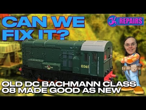 Can I Repair and DCC Fit a Damaged old Bachmann Class 08?