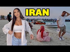 Real life video of Iran 2025 Walk with me on the beaches of Kish Island 2025. Visit the Persian Gulf