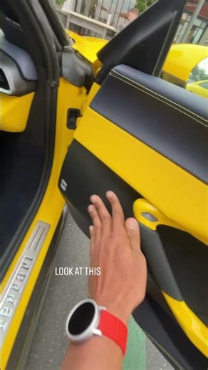 Check out the interior on this Ferrari 296 GTB… so beautiful #