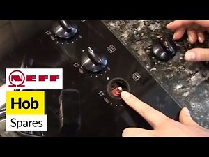 How to replace gas hob parts on a Neff cooker