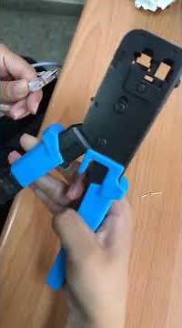 CÓMO ARMAR UN CABLE DE RED UTP CAT6 CON SU CONECTOR RJ45 POR T56B