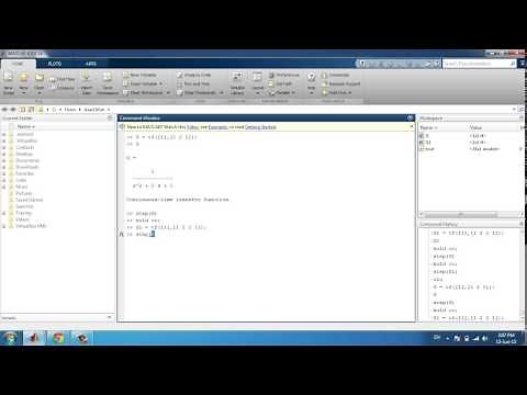 Step Response of Transfer Function Using Matlab
