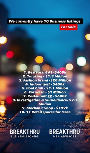 Ready to buy your first cash flowing business?