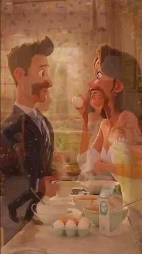 Our Sweet Married Life ✨ From Wedding Day to Everyday Love|Animated Love Story #animation #1m #love
