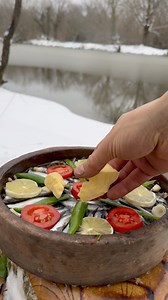 5.9M views · 65K reactions | Kiremitte Hamsi Buğulama 流 steamed anchovies in tile #fish #outdoorcooking | Karadenizli Maceraci | Facebook